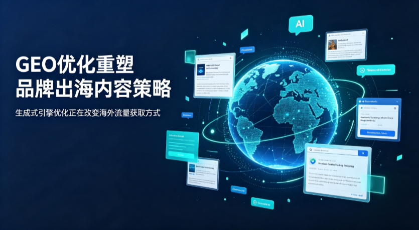 万柏林区AI 时代 GEO 兴起，品牌出海内容策略迎来重大调整